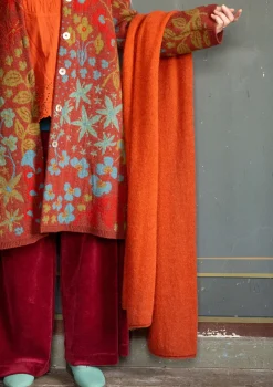 Gudrun Sjödén Strickschal aus Alpakagemisch