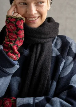 Gudrun Sjödén Strickschal aus Alpakagemisch