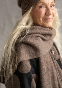 Gudrun Sjödén Strickschal aus Alpakagemisch