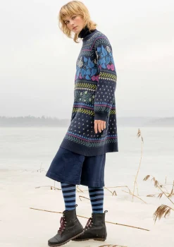 Gudrun Sjödén Stricktunika „Borealis“ aus Bio- und Recycling-Baumwolle/Wolle