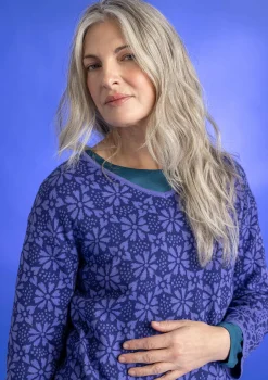 Gudrun Sjödén Stricktunika „Freja“ aus Bio-/Recycling-Baumwolle