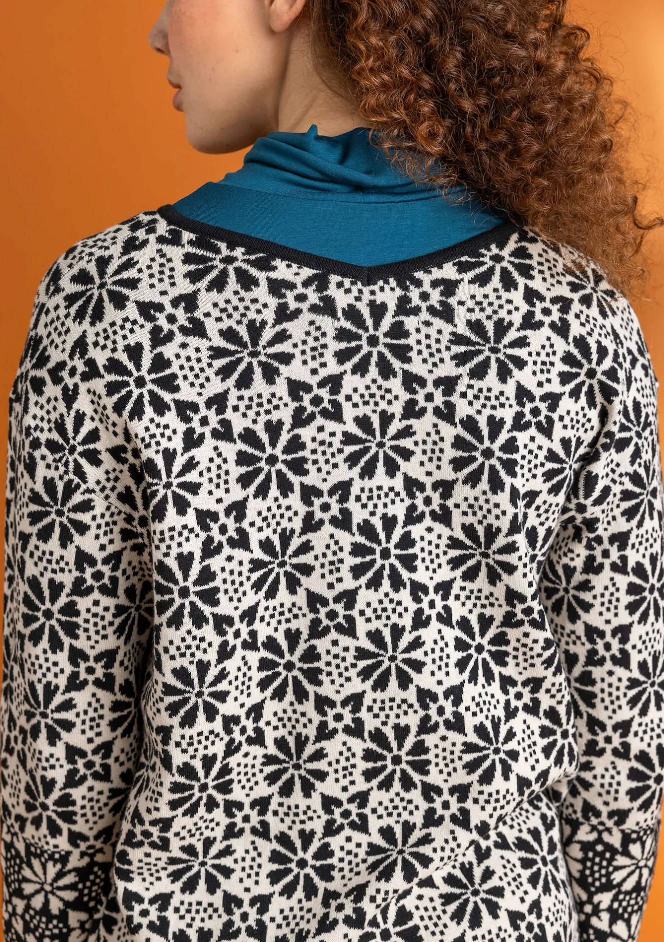 Gudrun Sjödén Stricktunika „Freja“ aus Bio-/Recycling-Baumwolle