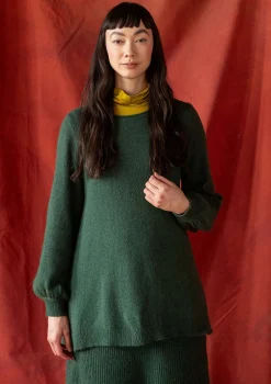 Gudrun Sjödén Stricktunika „Vinternatt“ aus Bio- und Recycling-Baumwolle/Alpakawollgemisch