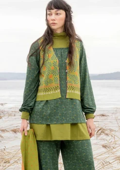Gudrun Sjödén Strickweste „Aurora“ aus Bio- und Recycling-Baumwolle/Wolle