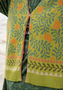Gudrun Sjödén Strickweste „Aurora“ aus Bio- und Recycling-Baumwolle/Wolle