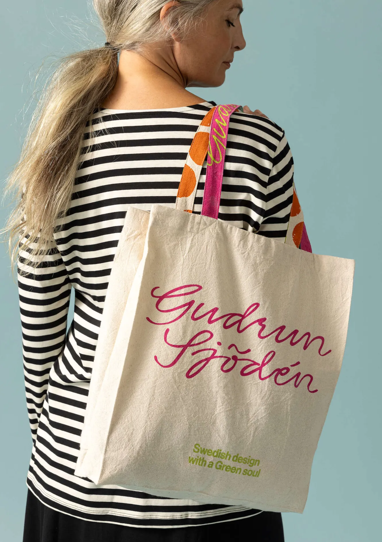 Gudrun Sjödén Tasche aus Bio-Baumwolle