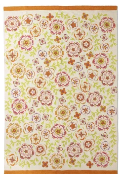 Gudrun Sjödén Teppich „Desert Bloom“ aus Bio-Baumwolle