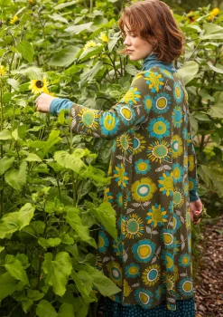 Gudrun Sjödén Trikotkleid „Sunflower“ aus Lyocell/Elasthan