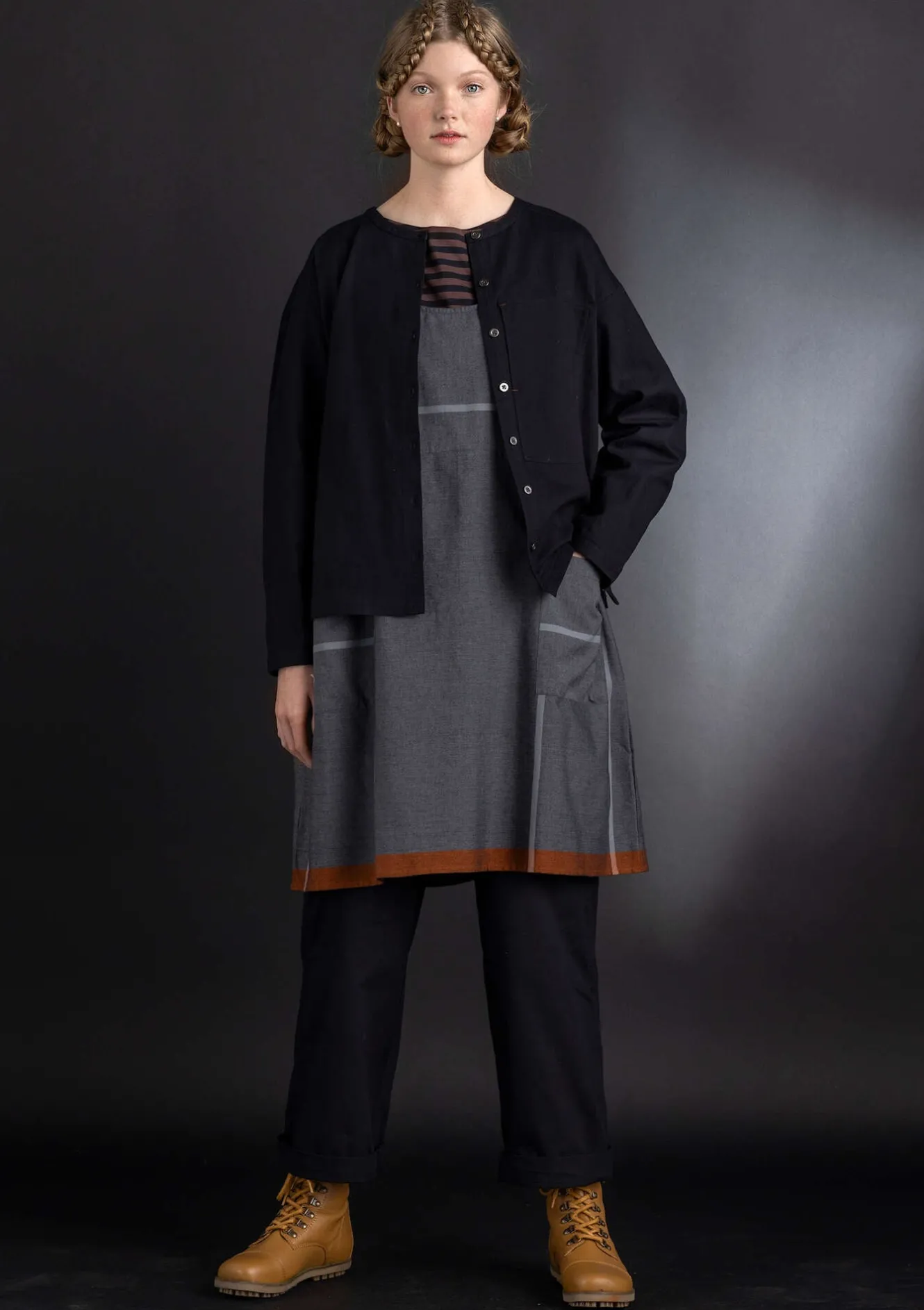Gudrun Sjödén Twillbluse aus Bio-Baumwolle