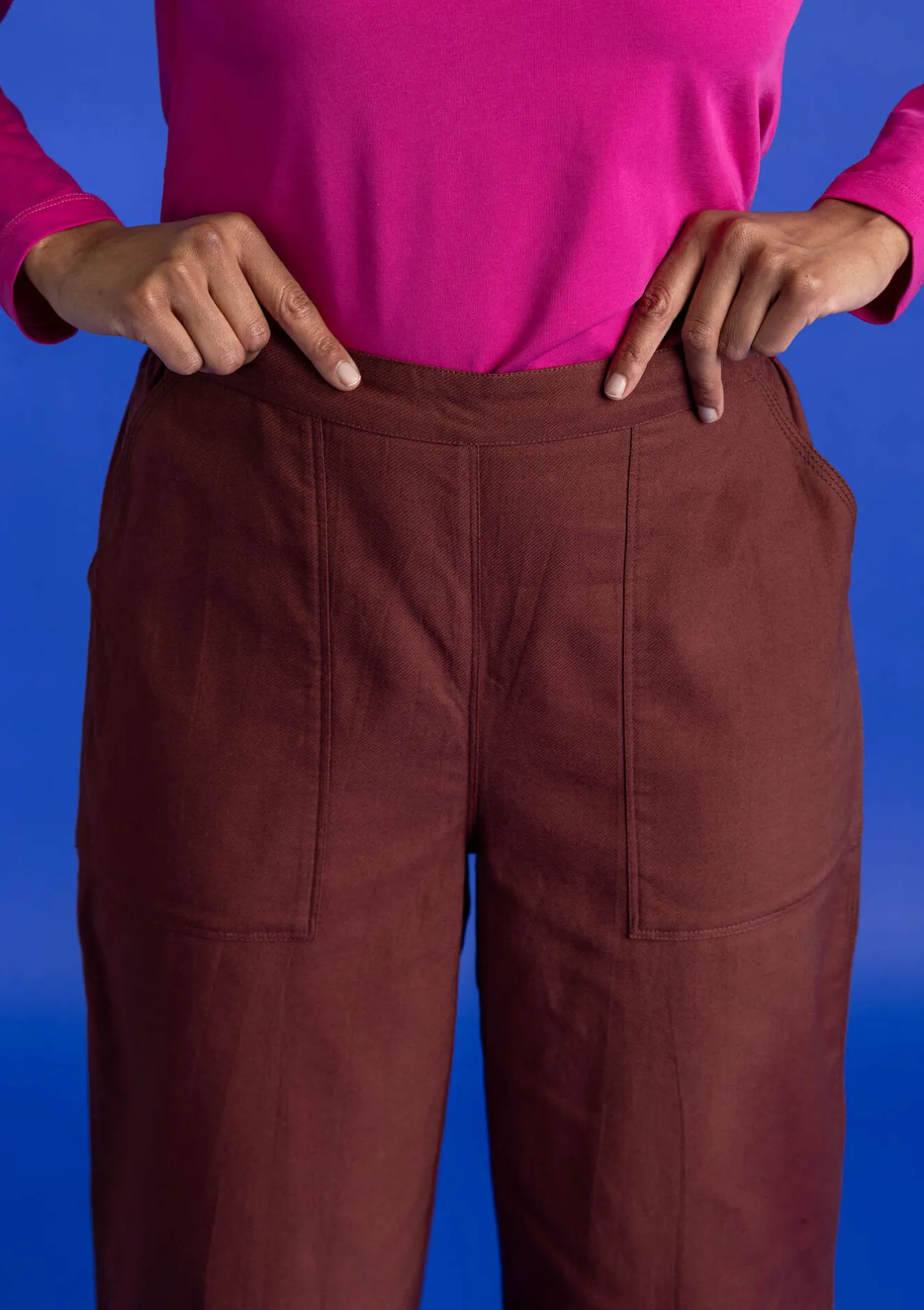 Gudrun Sjödén Twillhose aus Bio-Baumwolle