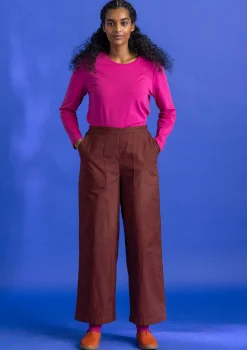 Gudrun Sjödén Twillhose aus Bio-Baumwolle