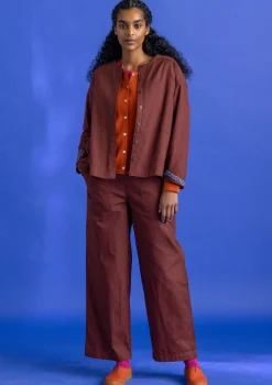 Gudrun Sjödén Twillhose aus Bio-Baumwolle