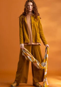 Gudrun Sjödén Velourshose aus Bio-Baumwolle/Recycling-Polyester