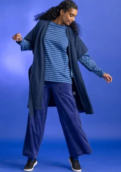 Gudrun Sjödén Velourshose aus Bio-Baumwolle/Recycling-Polyester