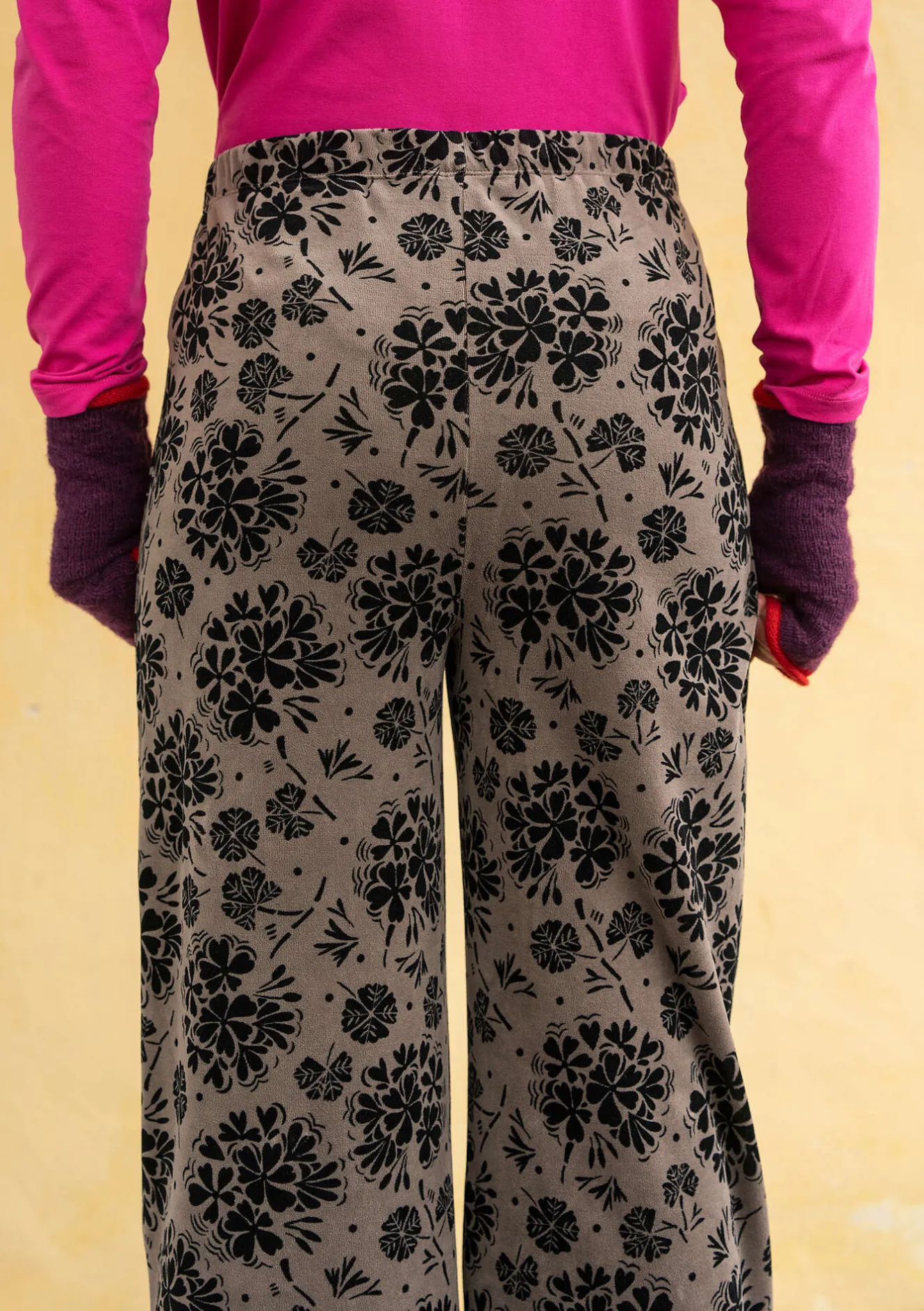 Gudrun Sjödén Velourshose „Selma“ aus Bio-Baumwolle/Recycling-Polyester
