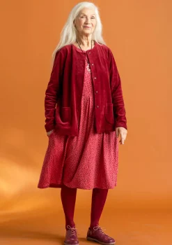 Gudrun Sjödén Veloursjacke aus Bio-Baumwolle/Recycling-Polyester