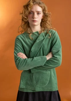 Gudrun Sjödén Veloursjacke aus Bio-Baumwolle/Recycling-Polyester