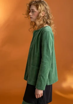Gudrun Sjödén Veloursjacke aus Bio-Baumwolle/Recycling-Polyester