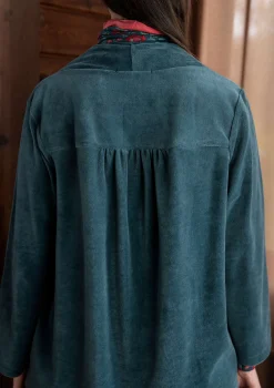 Gudrun Sjödén Veloursjacke „Nora“ aus Bio-Baumwolle/Recycling-Polyester