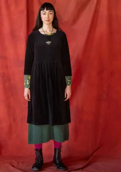 Gudrun Sjödén Velourskleid „Fyrverkeri“ aus Bio-Baumwolle/Recycling-Polyester