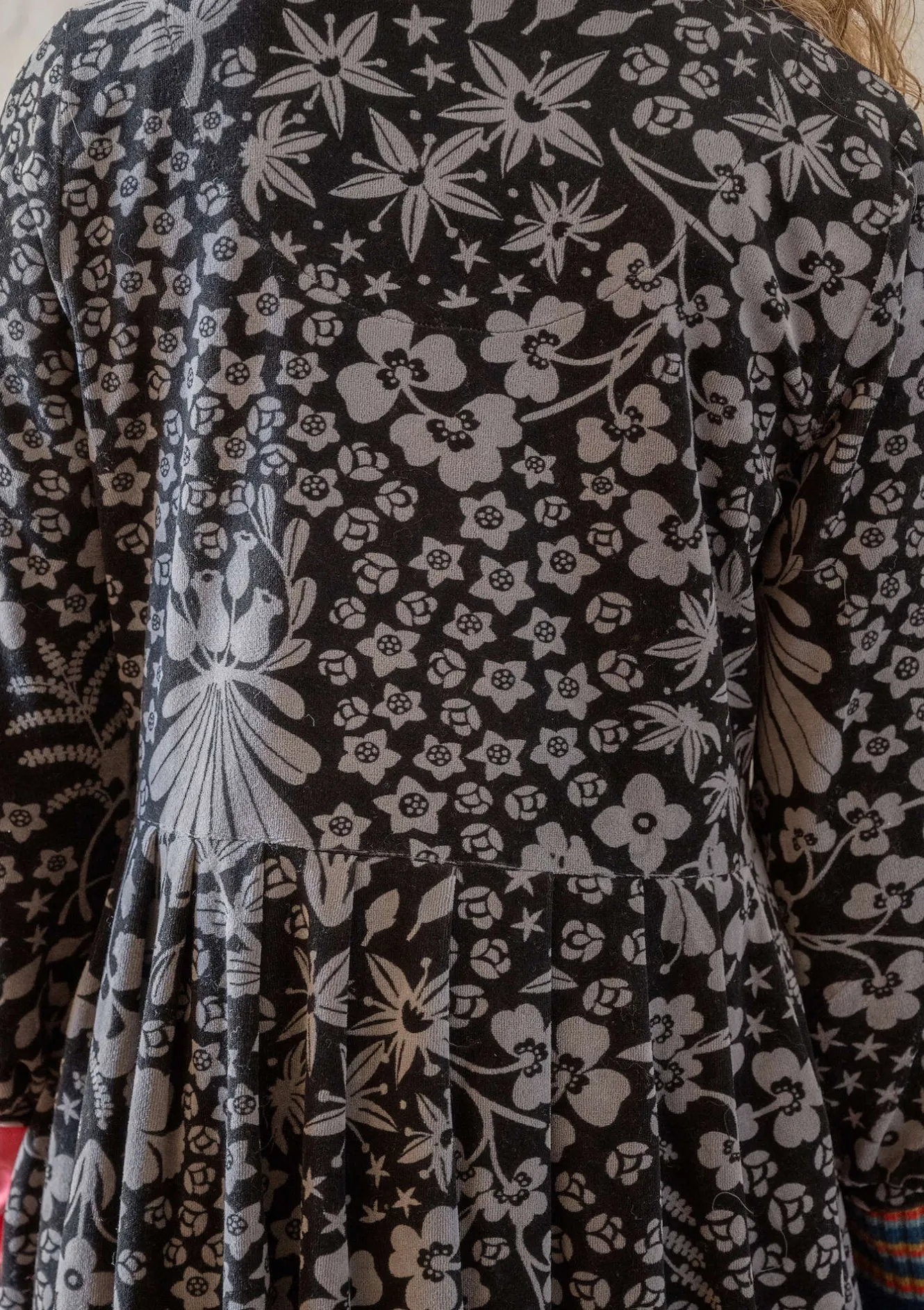 Gudrun Sjödén Velourskleid „Katla“ aus Bio-Baumwolle/Recycling-Polyester