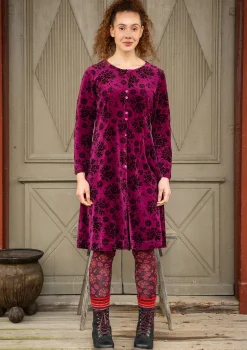 Gudrun Sjödén Velourskleid „Selma“ aus Bio-Baumwolle/Recycling-Polyester