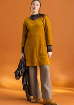 Gudrun Sjödén Velourstunika aus Bio-Baumwolle/Recycling-Polyester