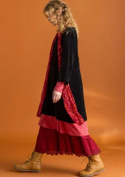Gudrun Sjödén Velourstunika aus Bio-Baumwolle/Recycling-Polyester