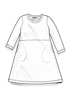 Gudrun Sjödén Velourstunika aus Bio-Baumwolle/Recycling-Polyester