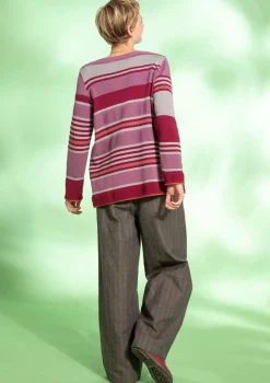 Gudrun Sjödén Webhose „Woodland“ aus Bio-Baumwolle/Leinen