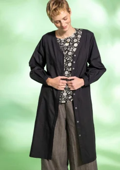 Gudrun Sjödén Webkleid aus Bio-Baumwolle/Leinen