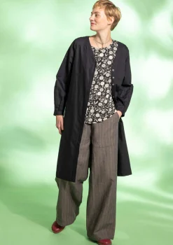 Gudrun Sjödén Webkleid aus Bio-Baumwolle/Leinen