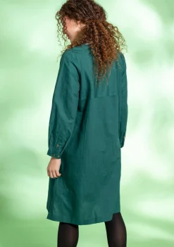 Gudrun Sjödén Webkleid aus Bio-Baumwolle/Leinen