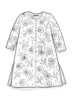 Gudrun Sjödén Webkleid „Kamala“ aus Bio-Baumwolle