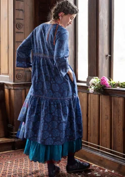 Gudrun Sjödén Webkleid „Kamelia“ aus Bio-Baumwolle/Seide