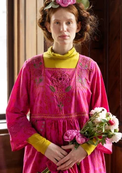 Gudrun Sjödén Webkleid „Kamelia“ aus Bio-Baumwolle/Seide
