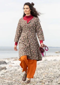 Gudrun Sjödén Webkleid „Neela“ aus Bio-Baumwolle