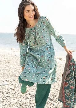 Gudrun Sjödén Webkleid „Neela“ aus Bio-Baumwolle