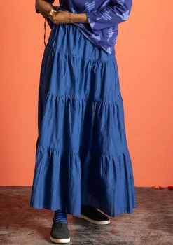 Gudrun Sjödén Webrock aus Baumwolle/Seide