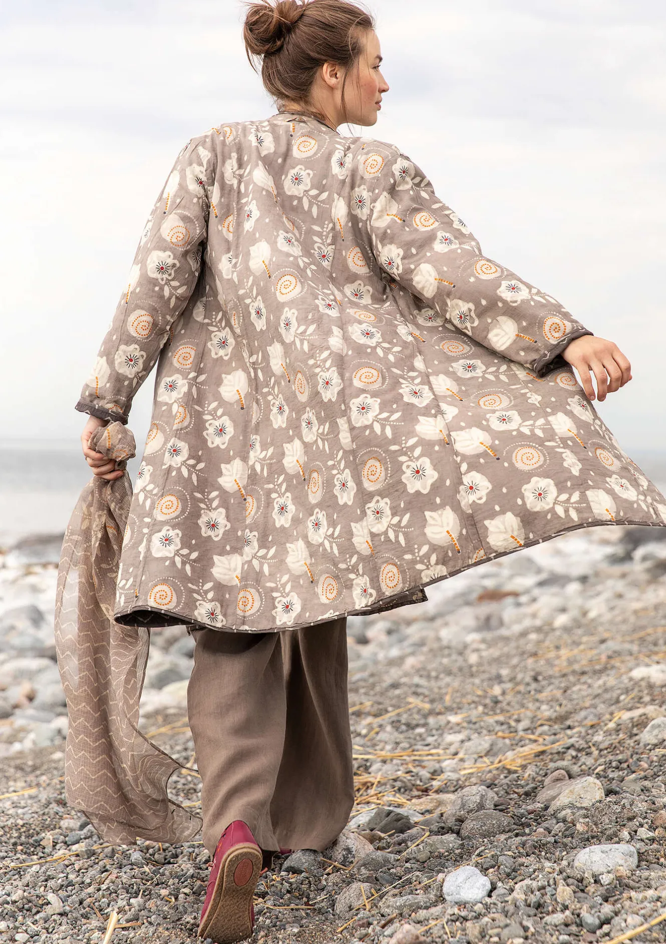Gudrun Sjödén Wendemantel „Kavita“ aus Bio-Baumwolle