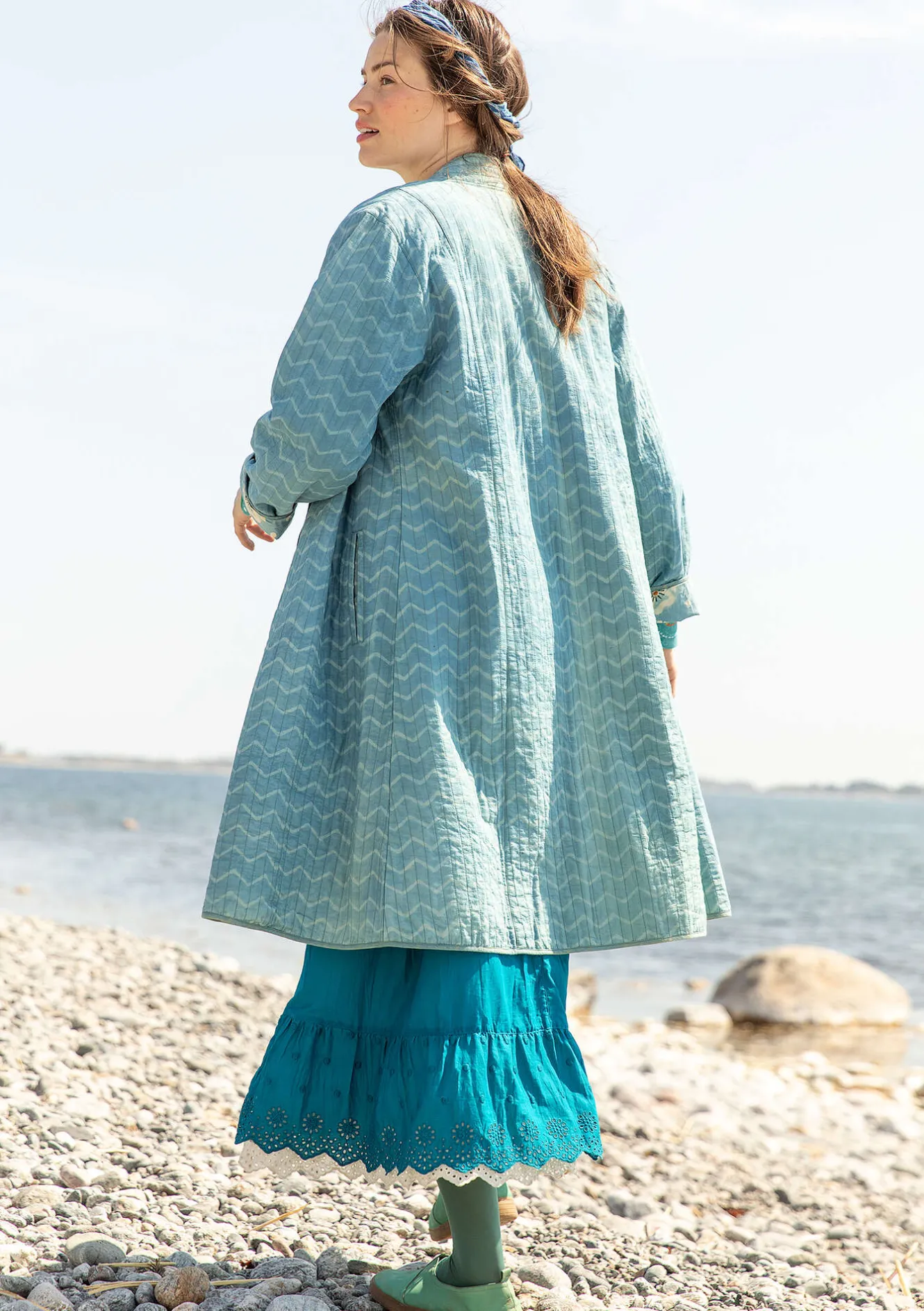 Gudrun Sjödén Wendemantel „Kavita“ aus Bio-Baumwolle