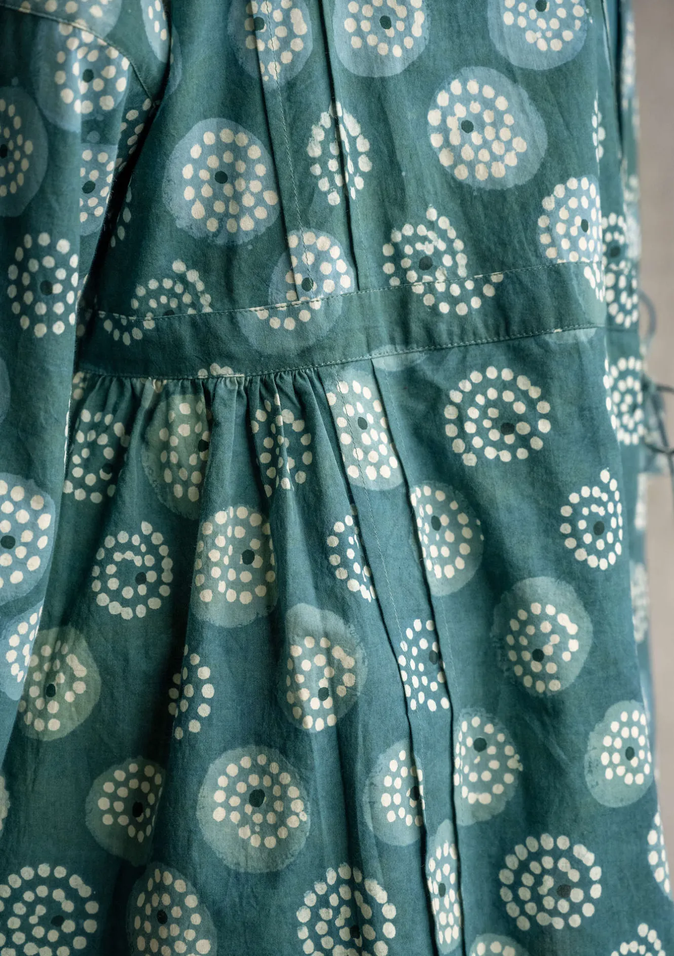 Gudrun Sjödén Wickelbluse „Clay“ aus Bio-Baumwolle
