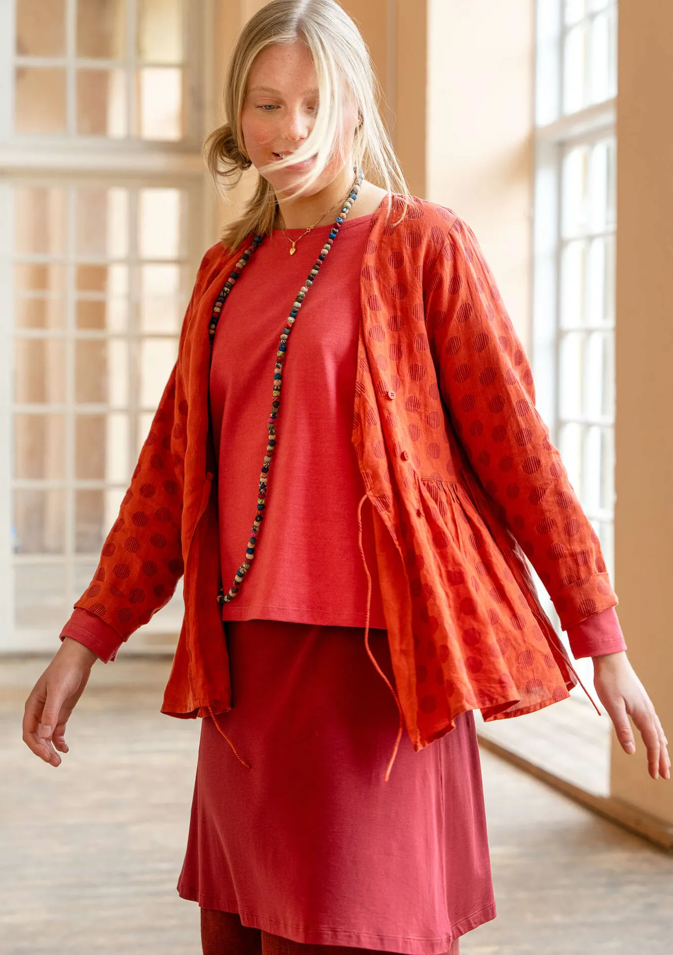 Gudrun Sjödén Wickelbluse „Piccolo“ aus Leinen